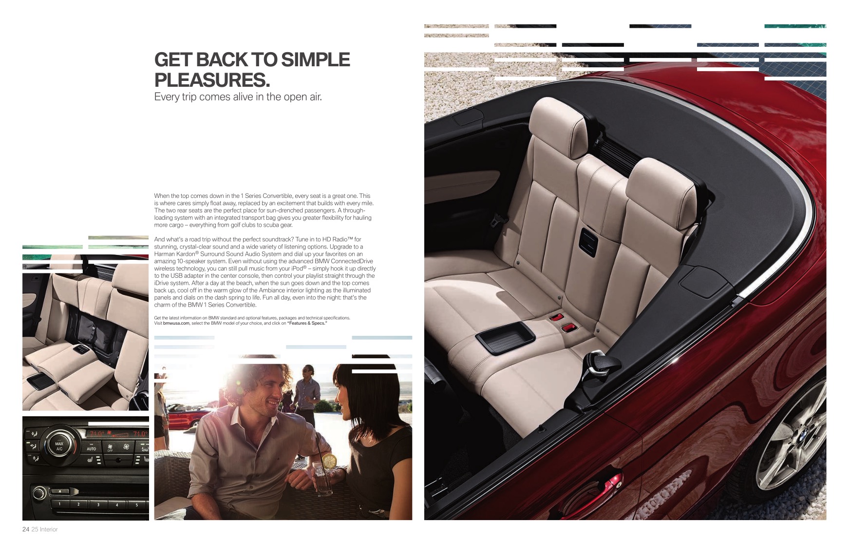 2013 BMW 1-Series Convertible Brochure Page 10